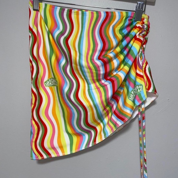 O MIGHTY Rainbow Squiggly Top and Skirt set - Picture 6 of 6